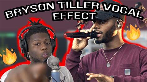 how to sound like bryson tiller